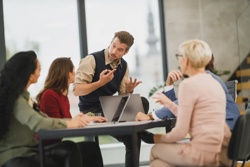 Business People. Six formats, six decisions: choosing corporate communications examples