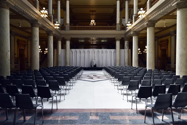 chair, row, empty, seat, presentation, audience, auditorium, event, indoor, hall, speech, meeting, town hall, participants, attendees, assembly, gathering, participation, state capitol, indianapolis, indiana, capitol, government, building, discussion, public, participate, politics, auditorium, auditorium, auditorium, auditorium, auditorium, speech, speech, speech, speech, speech, participants, participation, participation, indiana, politics. How to run a behavioral insights public messaging pilot