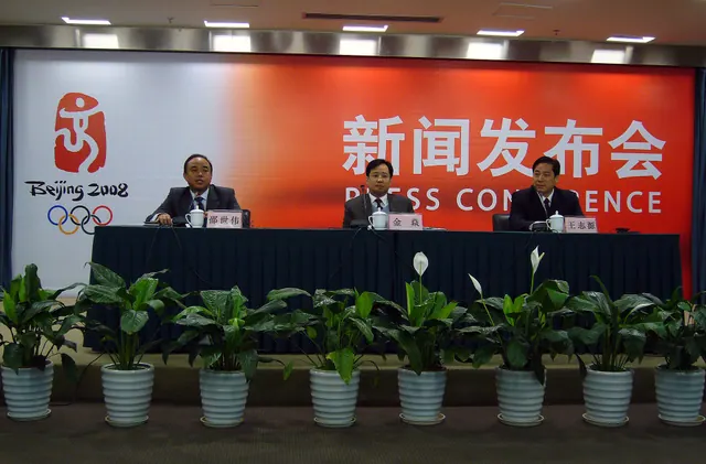 BOCOG media conference was called to announce stadium construction progress. Getting media relations right the first time
