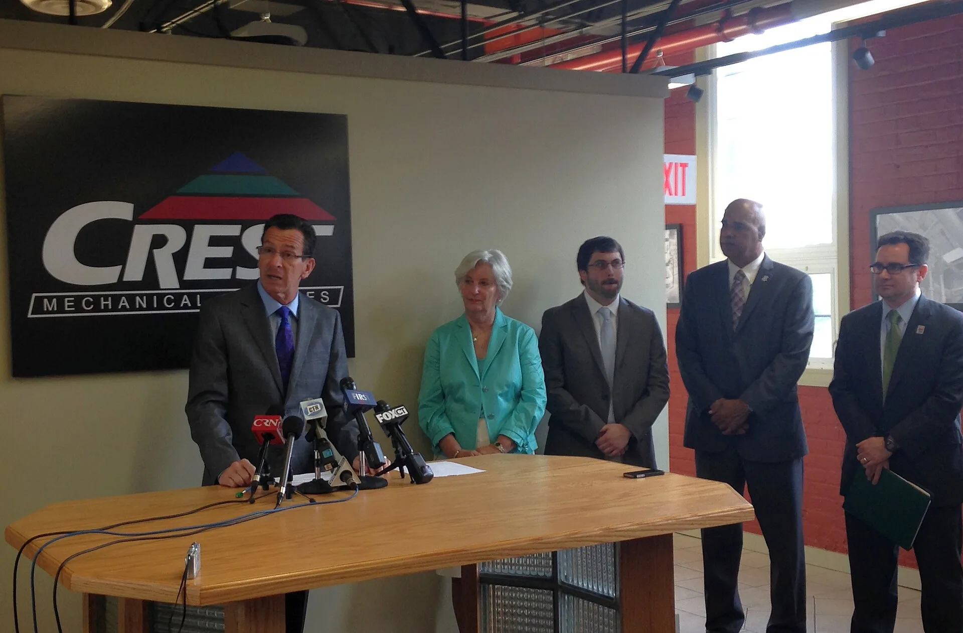 Friday, June 6, 2014 -- Governor Dannel P. Malloy held a news conference at Crest Mechanical Services in Hartford to release a report drafted by the Connecticut Department of Energy and Environmental Protection (DEEP) outlining the progress Connecticut has been making to systemically reduce emission. Press release strategy mistakes that happen before distribution